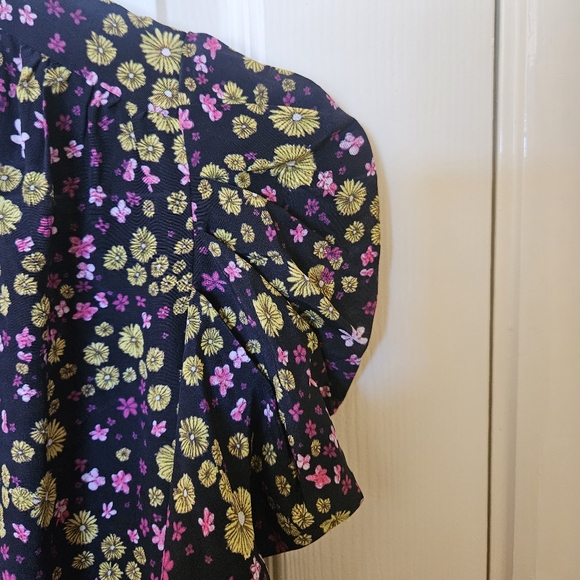 The Kooples Silk Mini Dress US SZ 8 - Picture 5 of 7